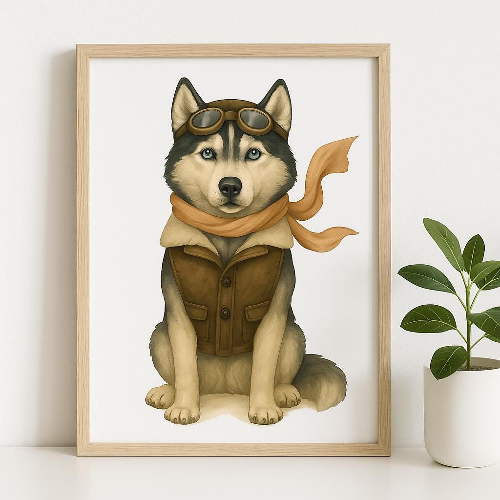 14 Watercolor Dog Professions Clipart Bundle - | Dog Illustration Wall Art | Teacher, firefighter, Astronaut, scientist, gardener, cheff